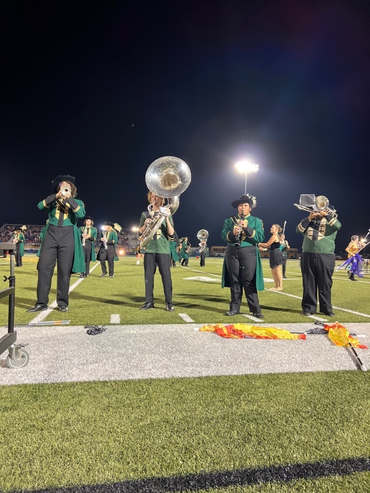 Band Receives 1st Division East Chambers High School