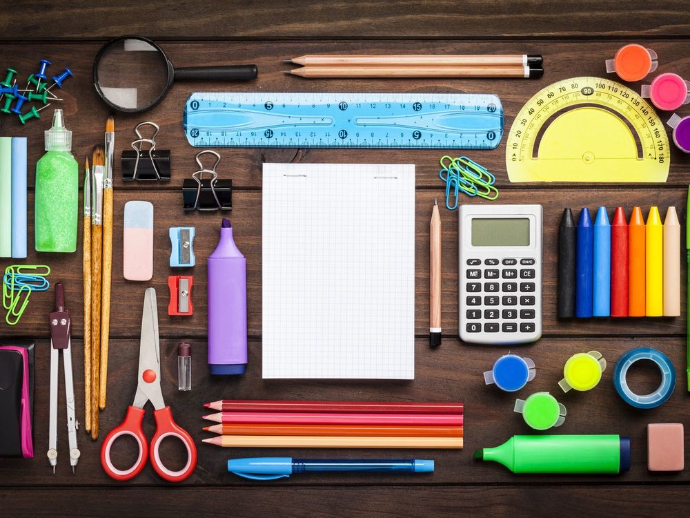 school supplies for elementary school