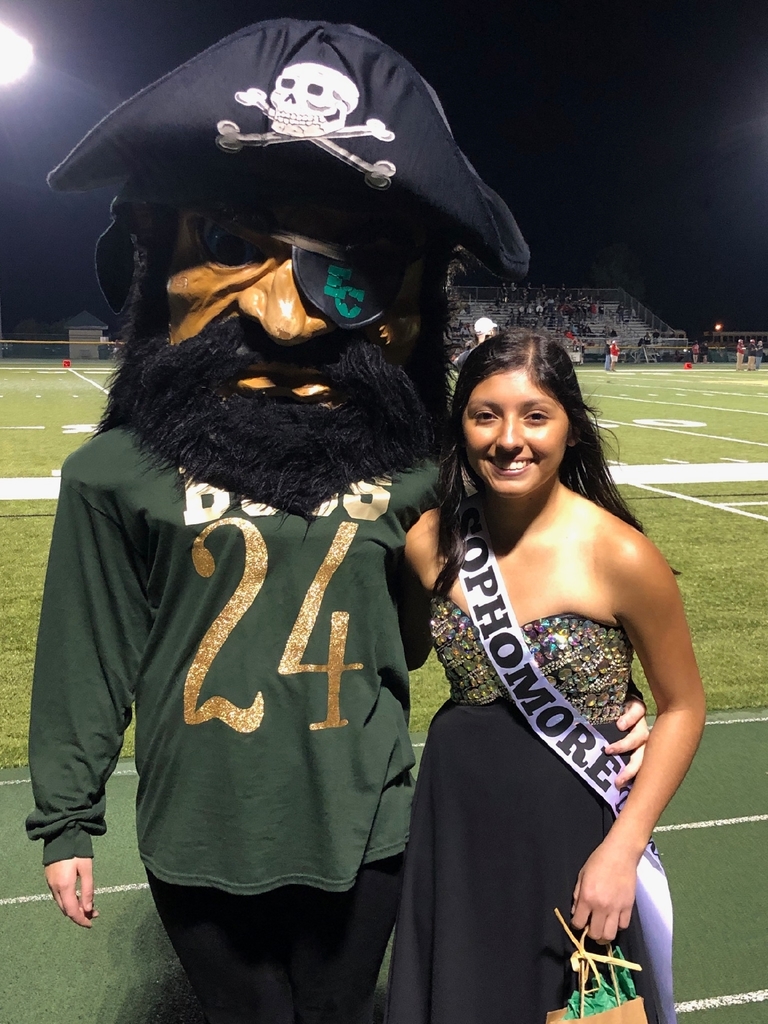cheerleader and Buccaneer