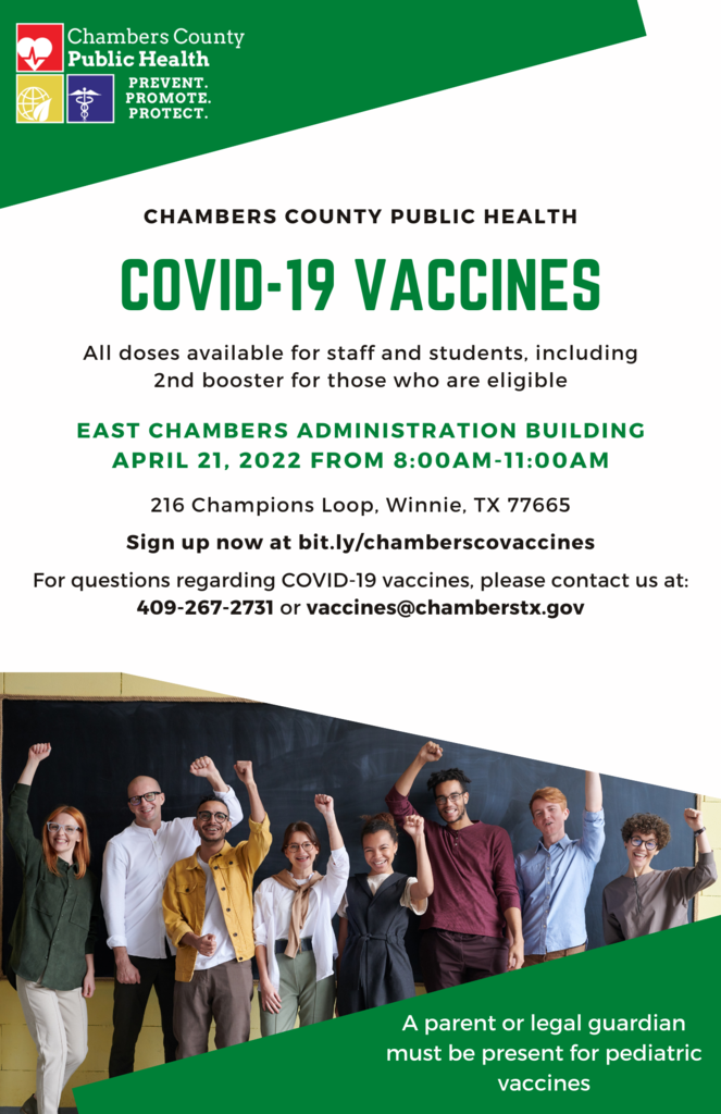 COVID vaccine flyer